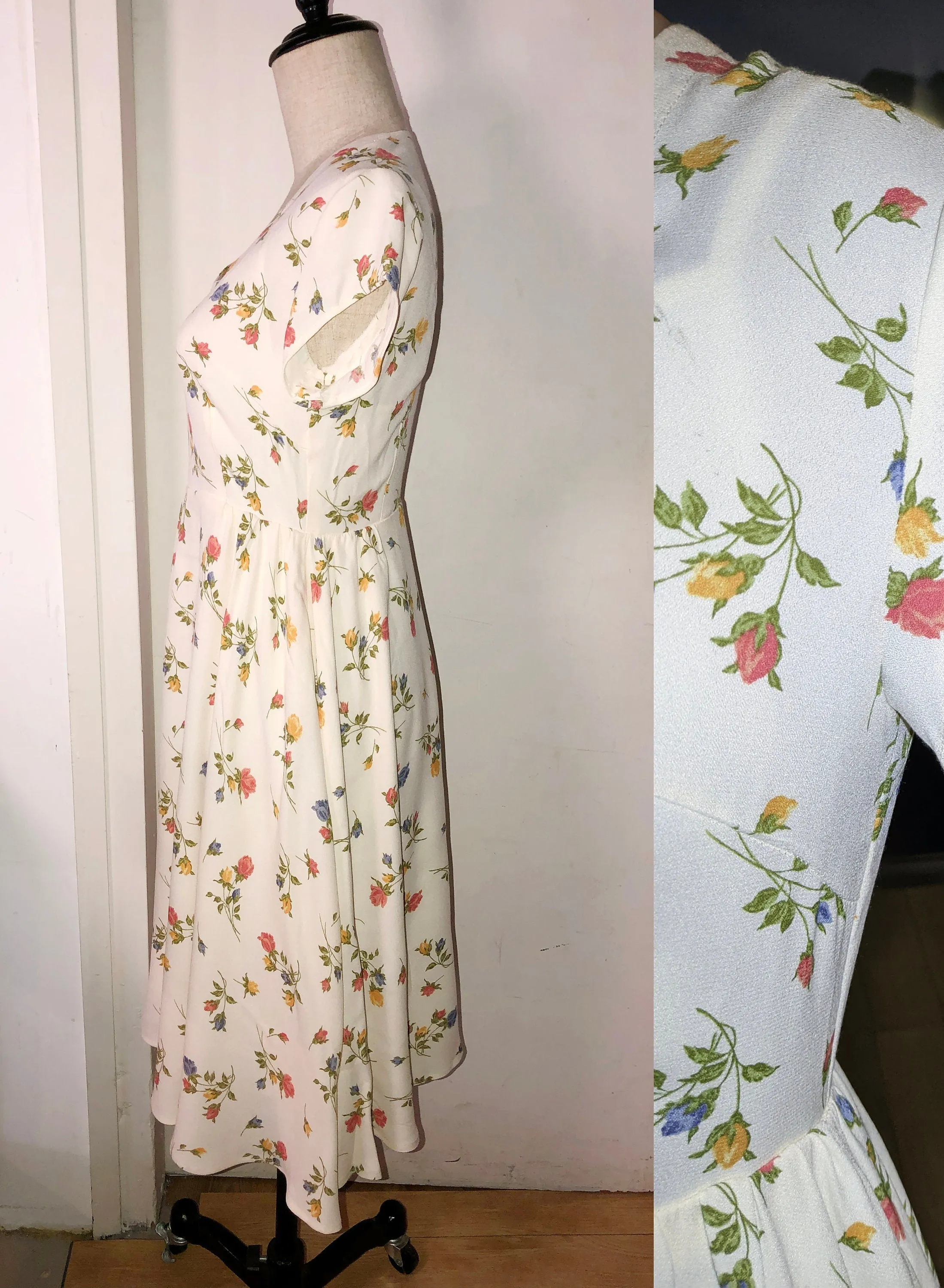 💐 Floral Swing Dress