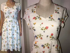 💐 Floral Swing Dress