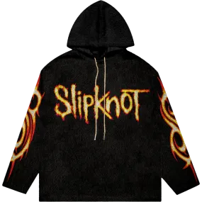 9 Square Woven Pullover Hoodie