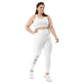 All-Over Print Plus Size Leggings