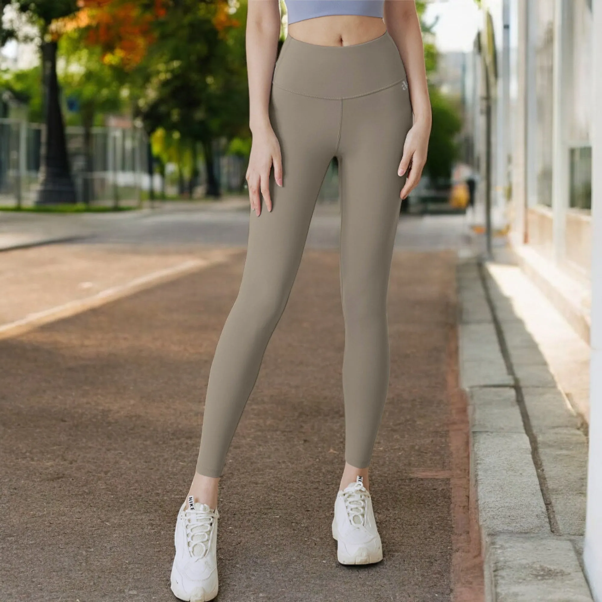 Anna-Kaci Women's High Waist Compression Leggings with Full Coverage
