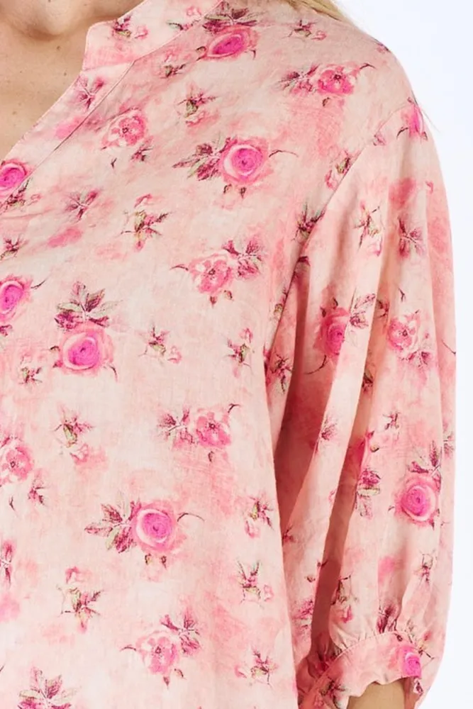 Aurelia Linen Top By Worthier