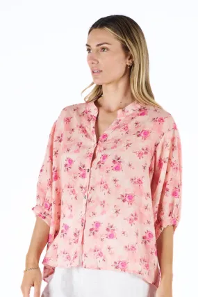 Aurelia Linen Top By Worthier