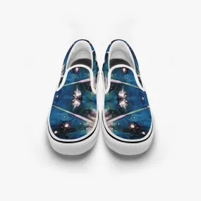 Beacon Split-Style Psychedelic Slip-On Shoes
