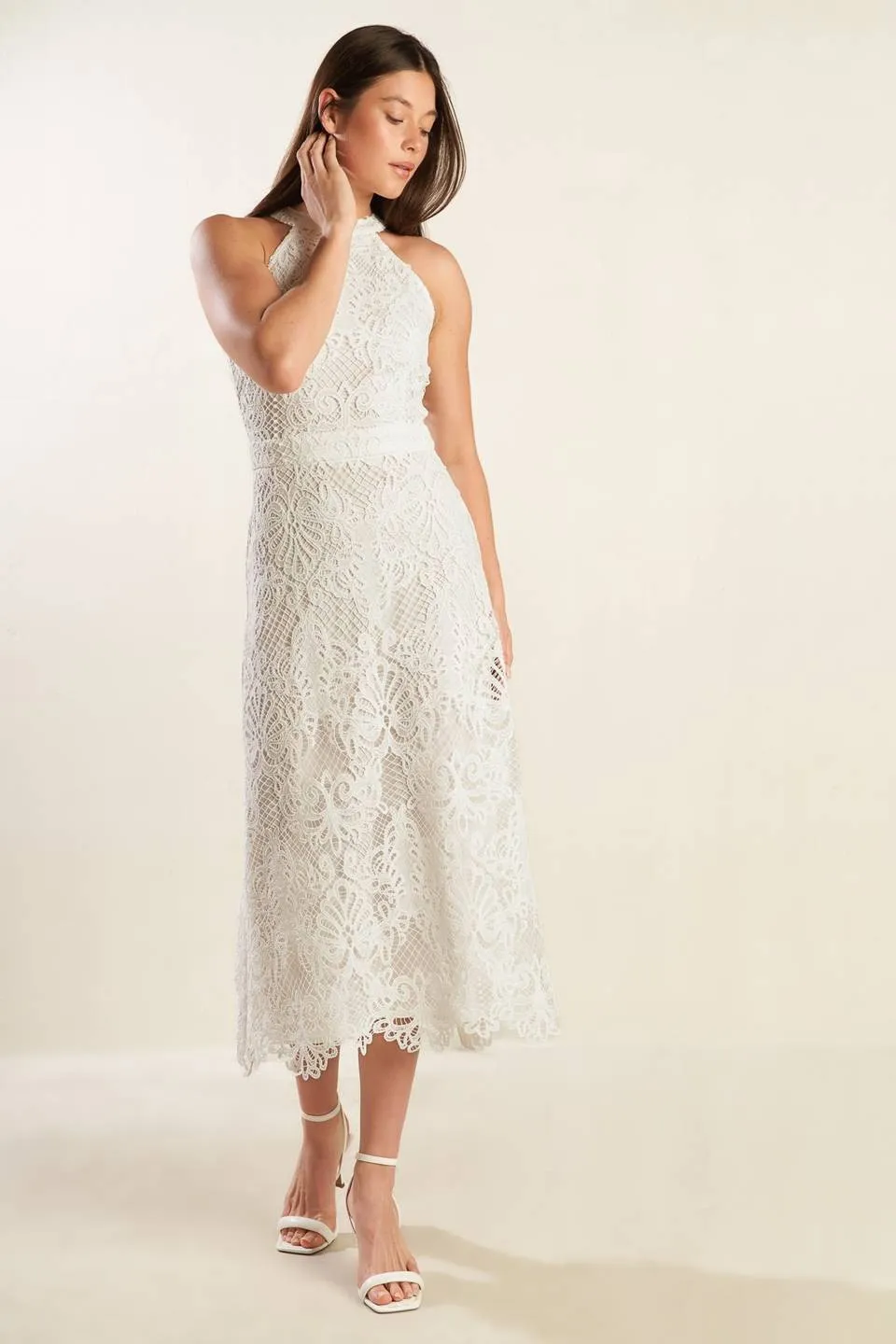 Bexley Lace Midi Dress