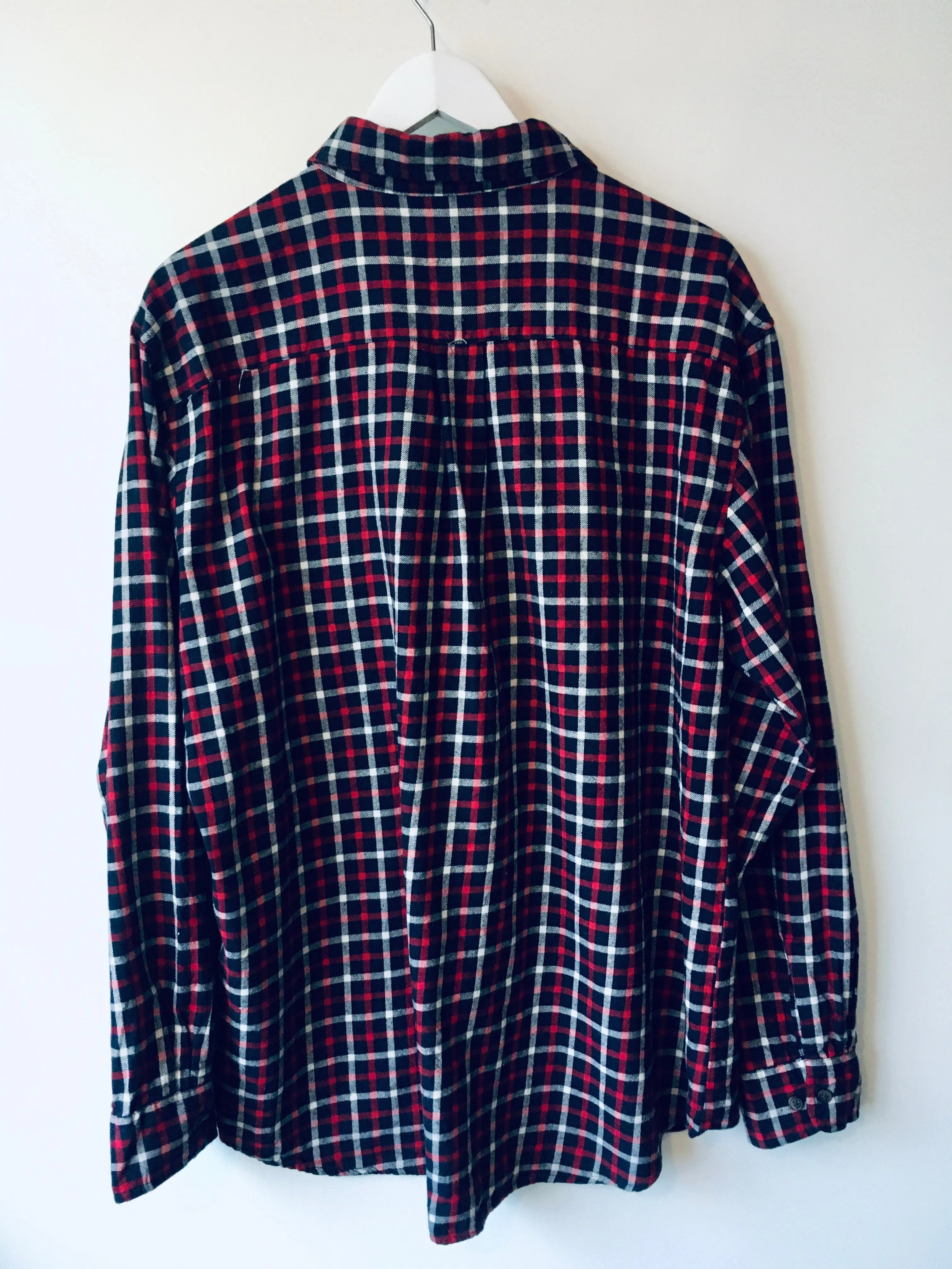 Check flannel plaid shirt by St. John’s Bay XL