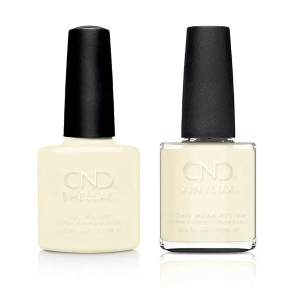 CND Shellac & Vinylux Duo - White Button Down