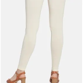 Cream Colored Leggings/Chudi Bottoms