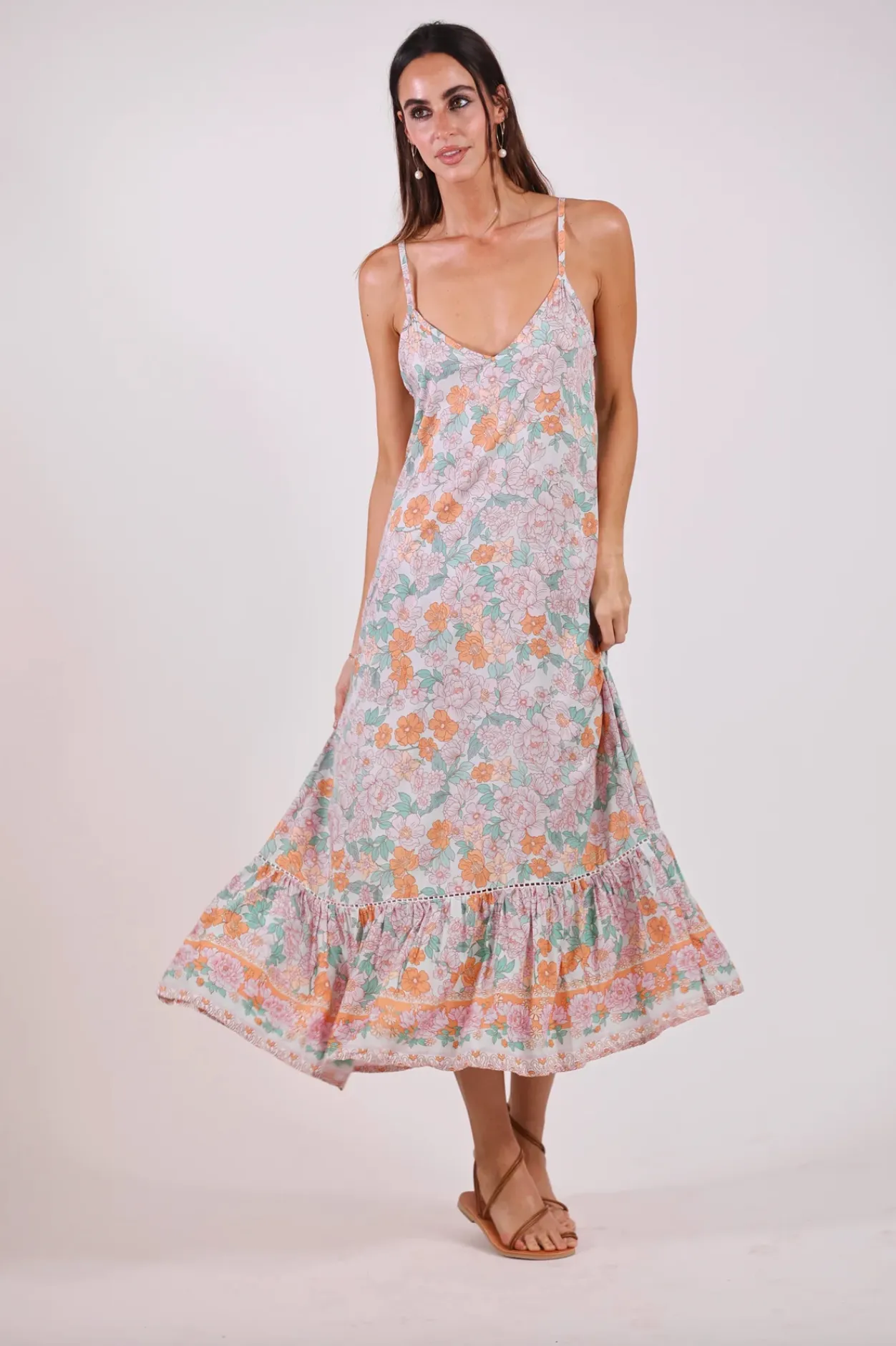Day Tripper Slip Dress - Seaglass