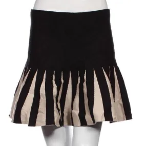 Derhy pleated mini skirt