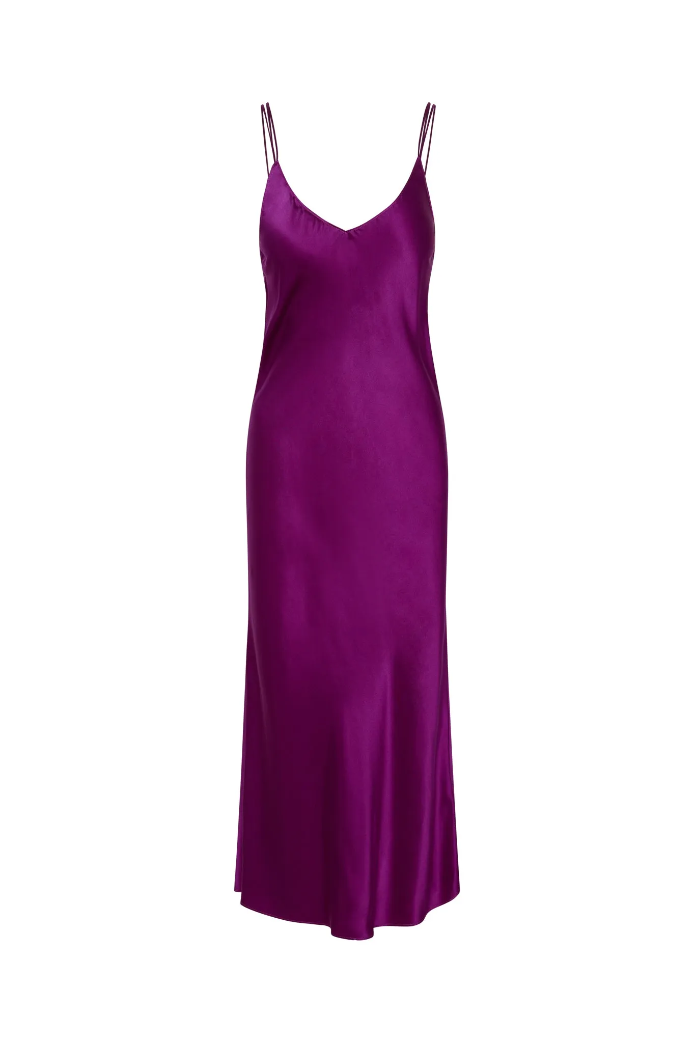 Emma Slip Dress - Electric Orchid