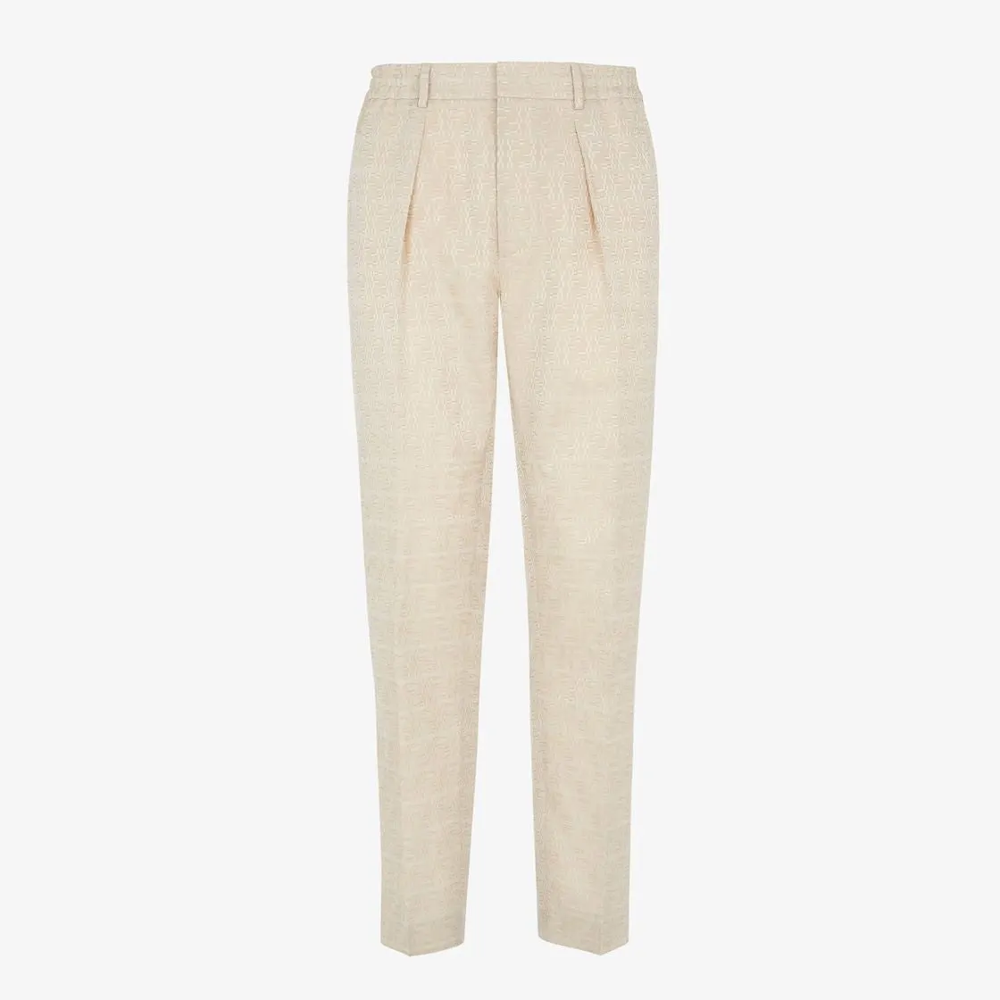FENDI Sophisticated Stone Blend Trousers
