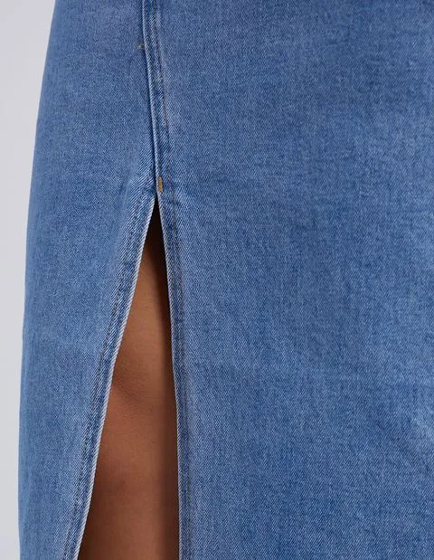 Foxwood 'Scout Midi Skirt' - Light Blue