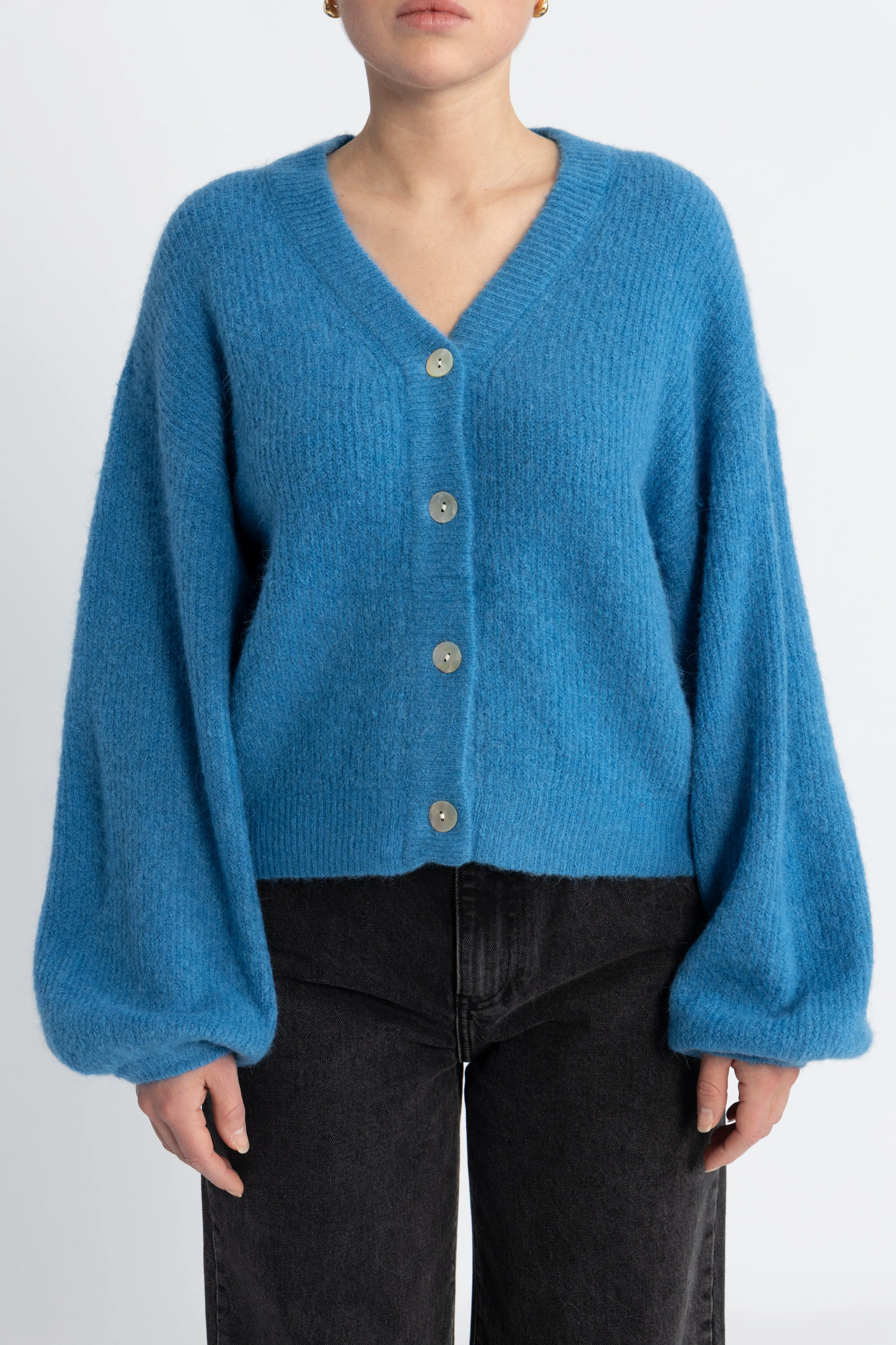 Hila Hope Cardigan - Vallarta Blue