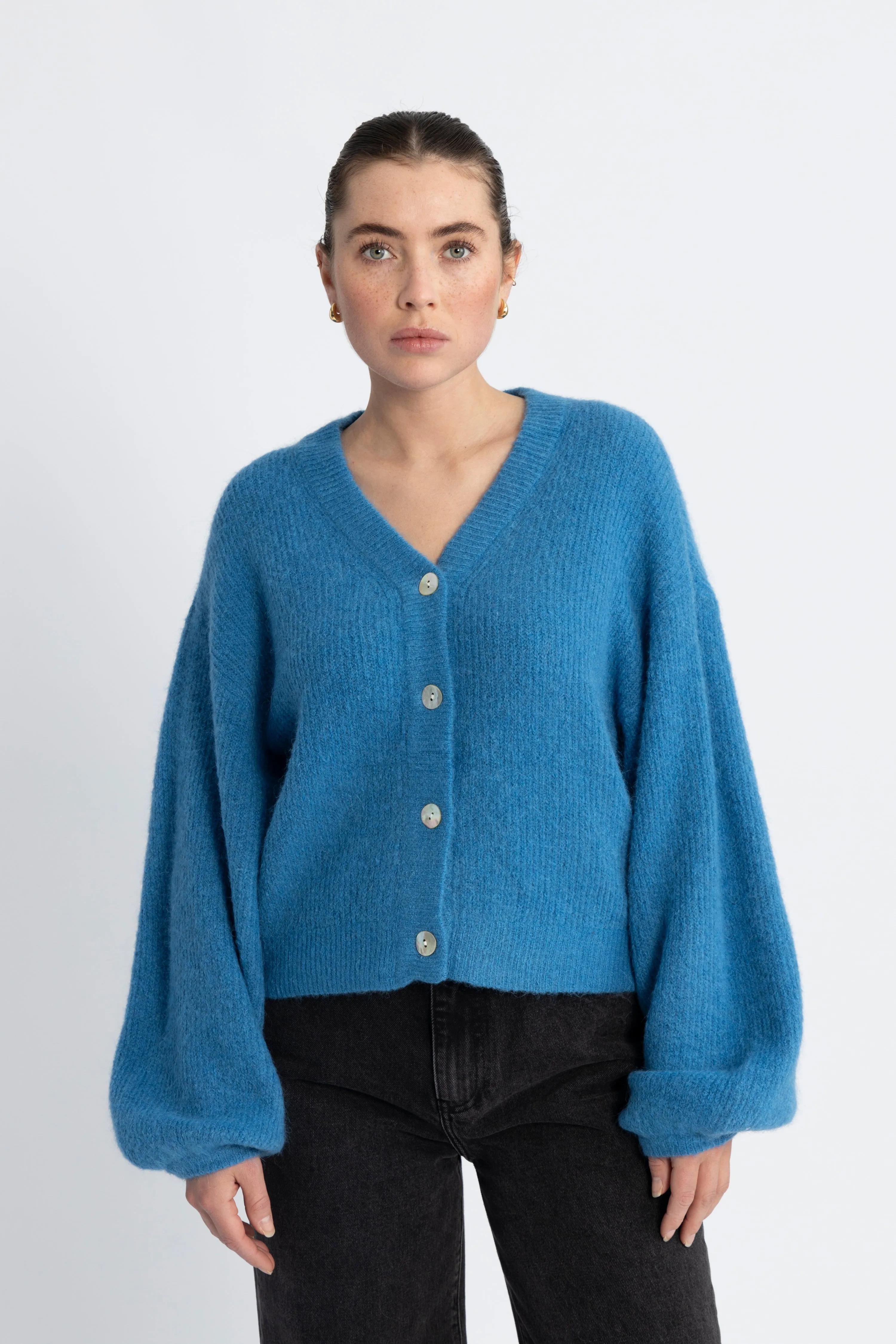 Hila Hope Cardigan - Vallarta Blue
