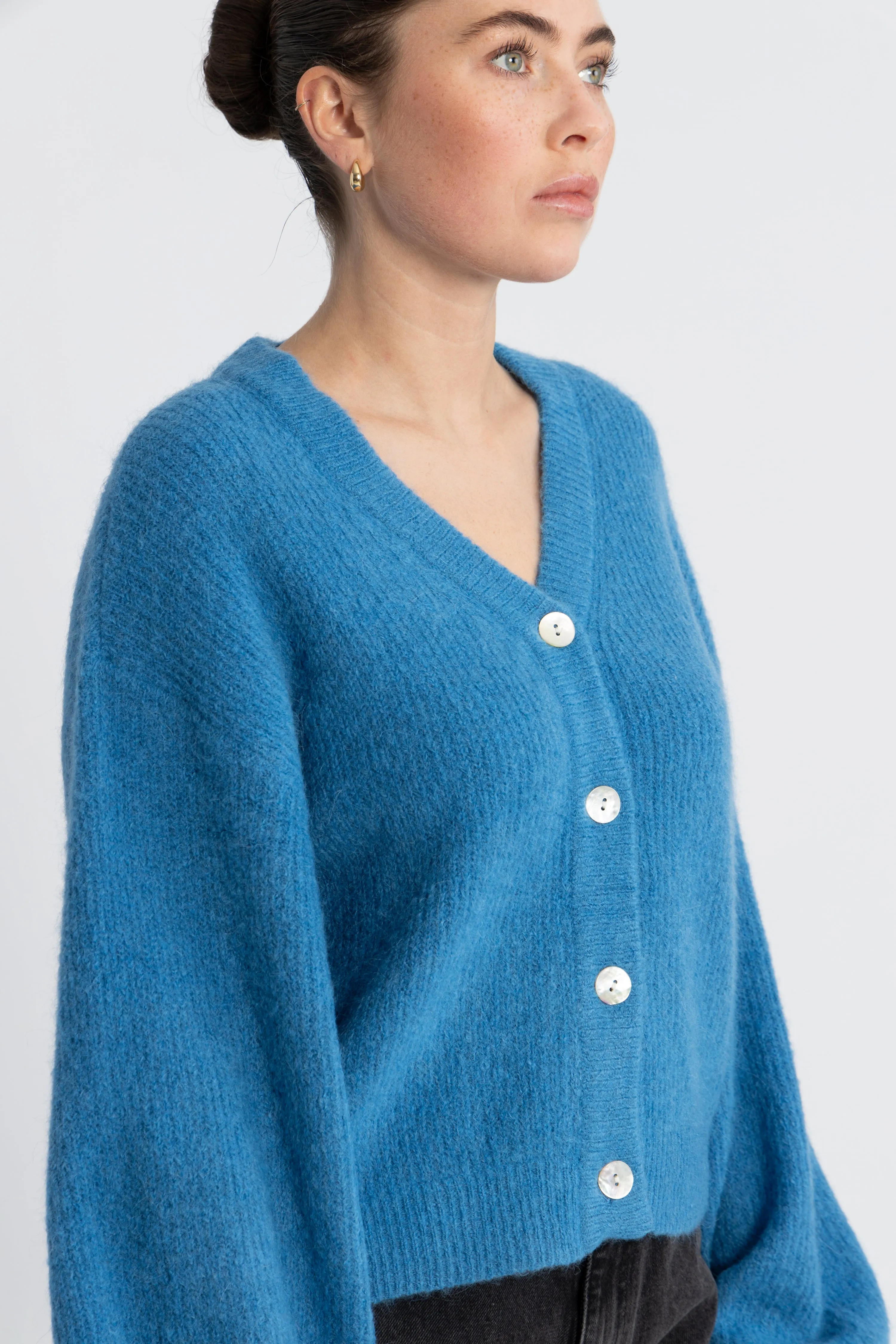 Hila Hope Cardigan - Vallarta Blue