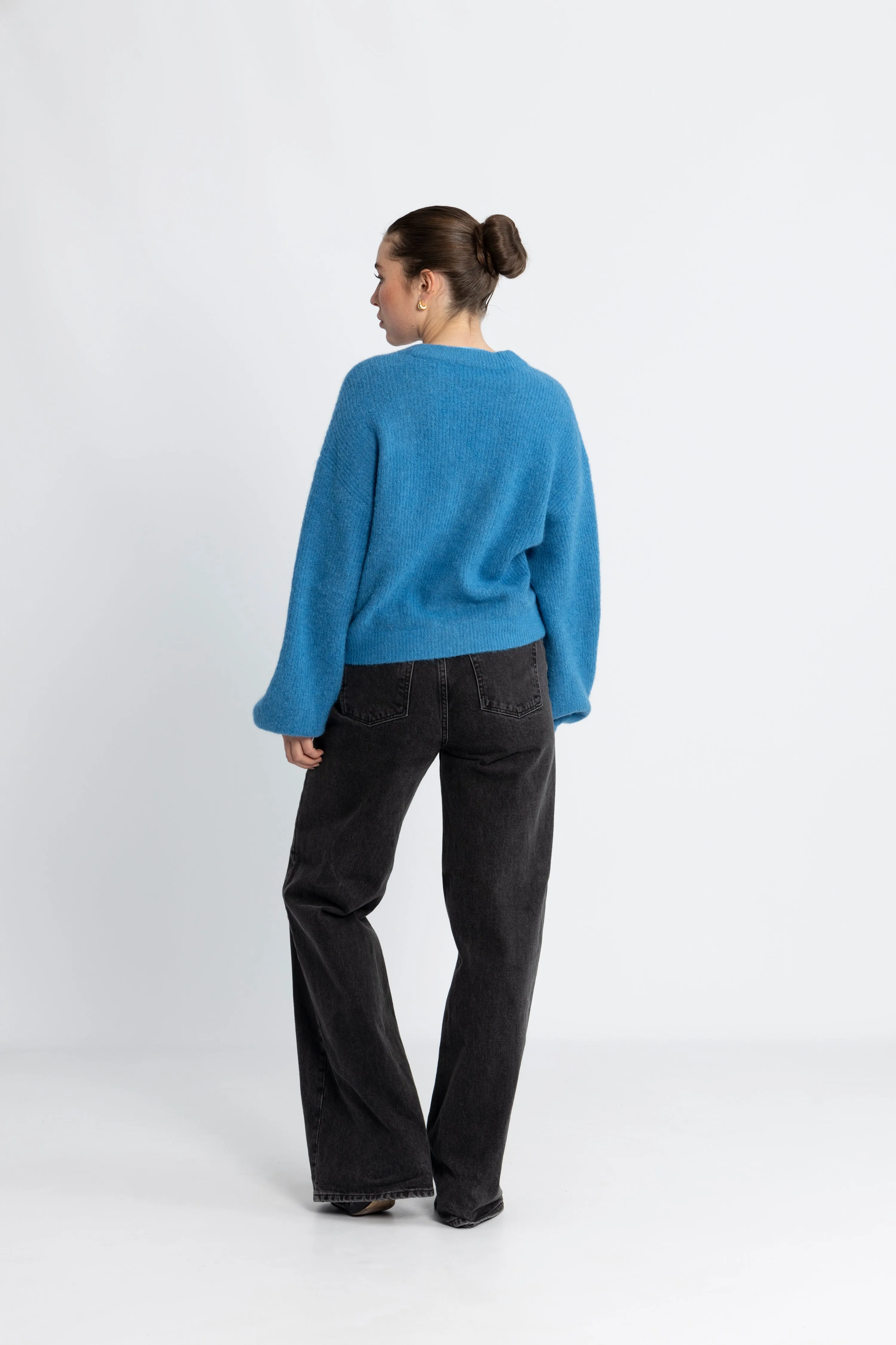 Hila Hope Cardigan - Vallarta Blue