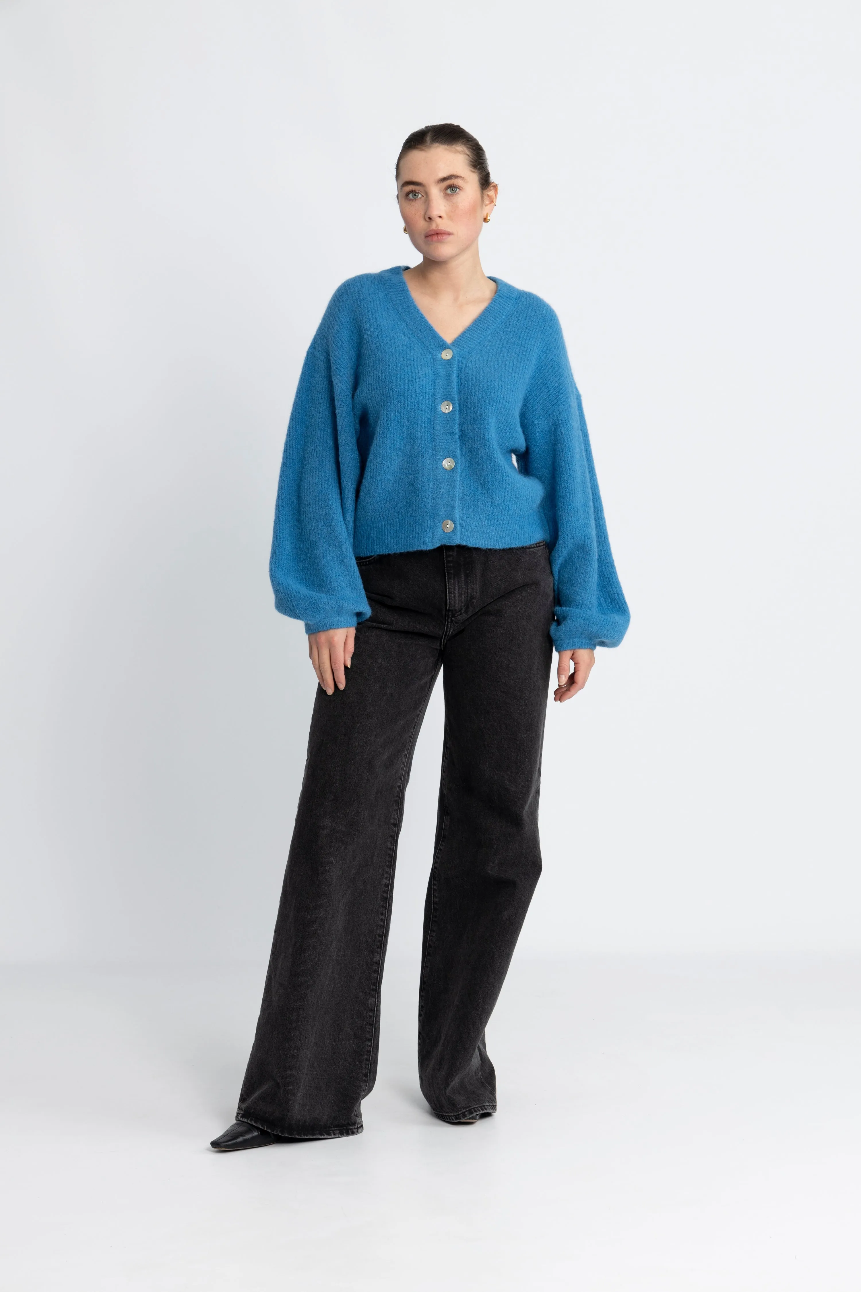Hila Hope Cardigan - Vallarta Blue