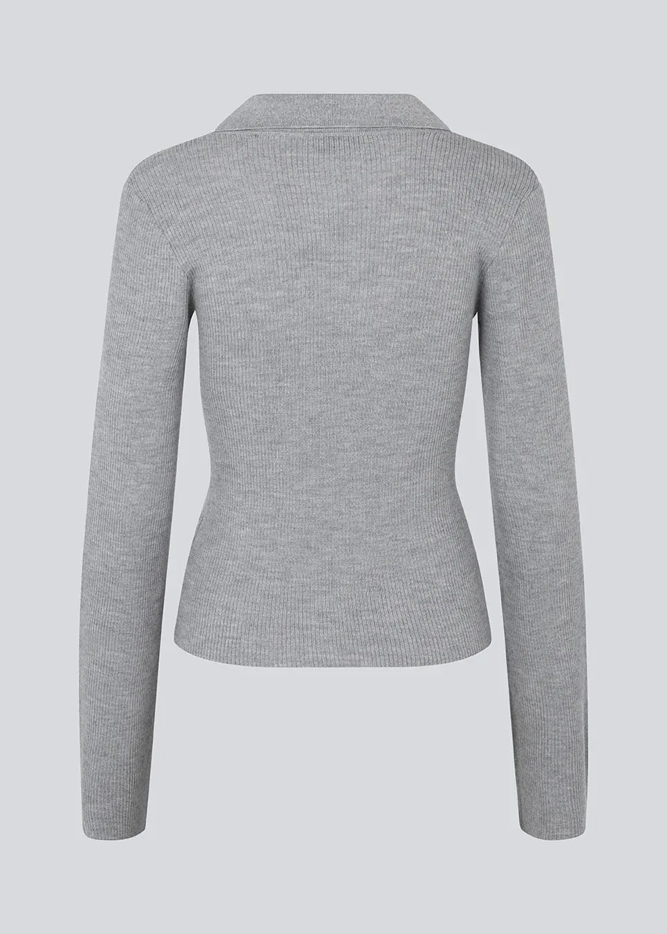 Hiroki Cardigan - Grey Melange
