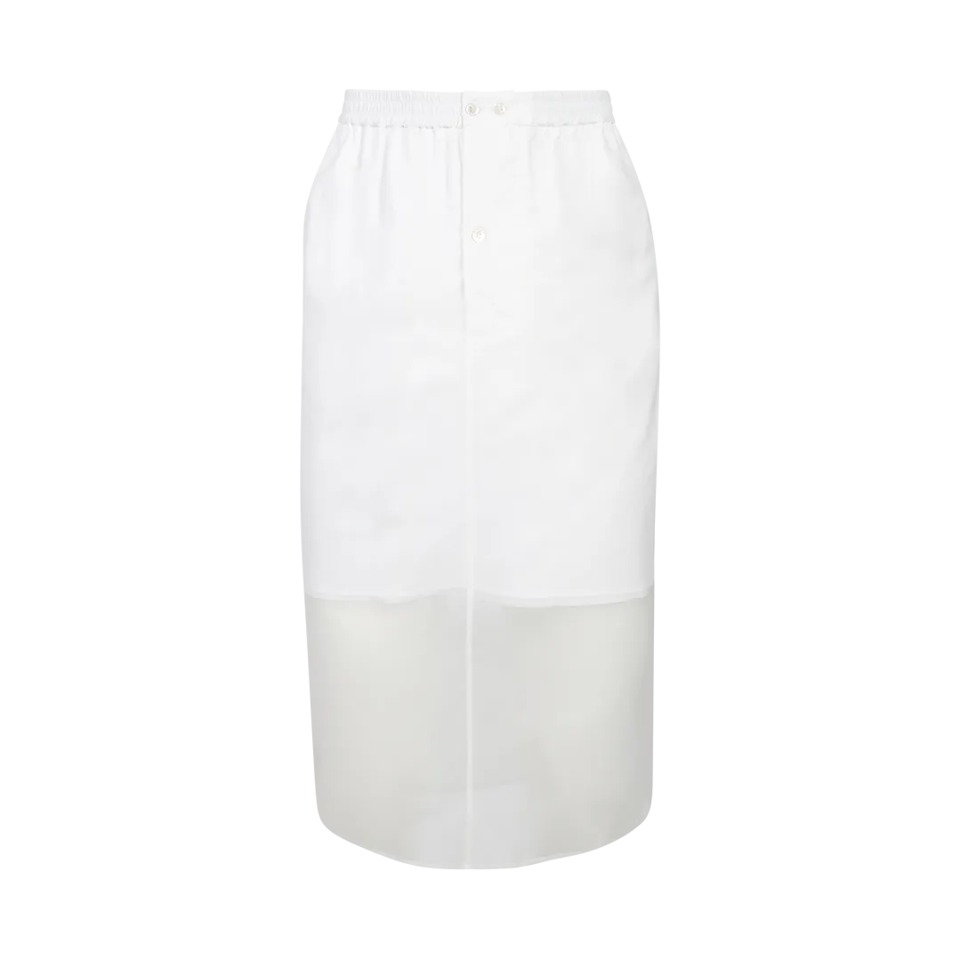Jogger Double Midi Skirt
