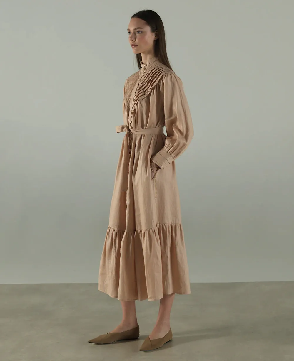 LINEN DRESS "DANAI"