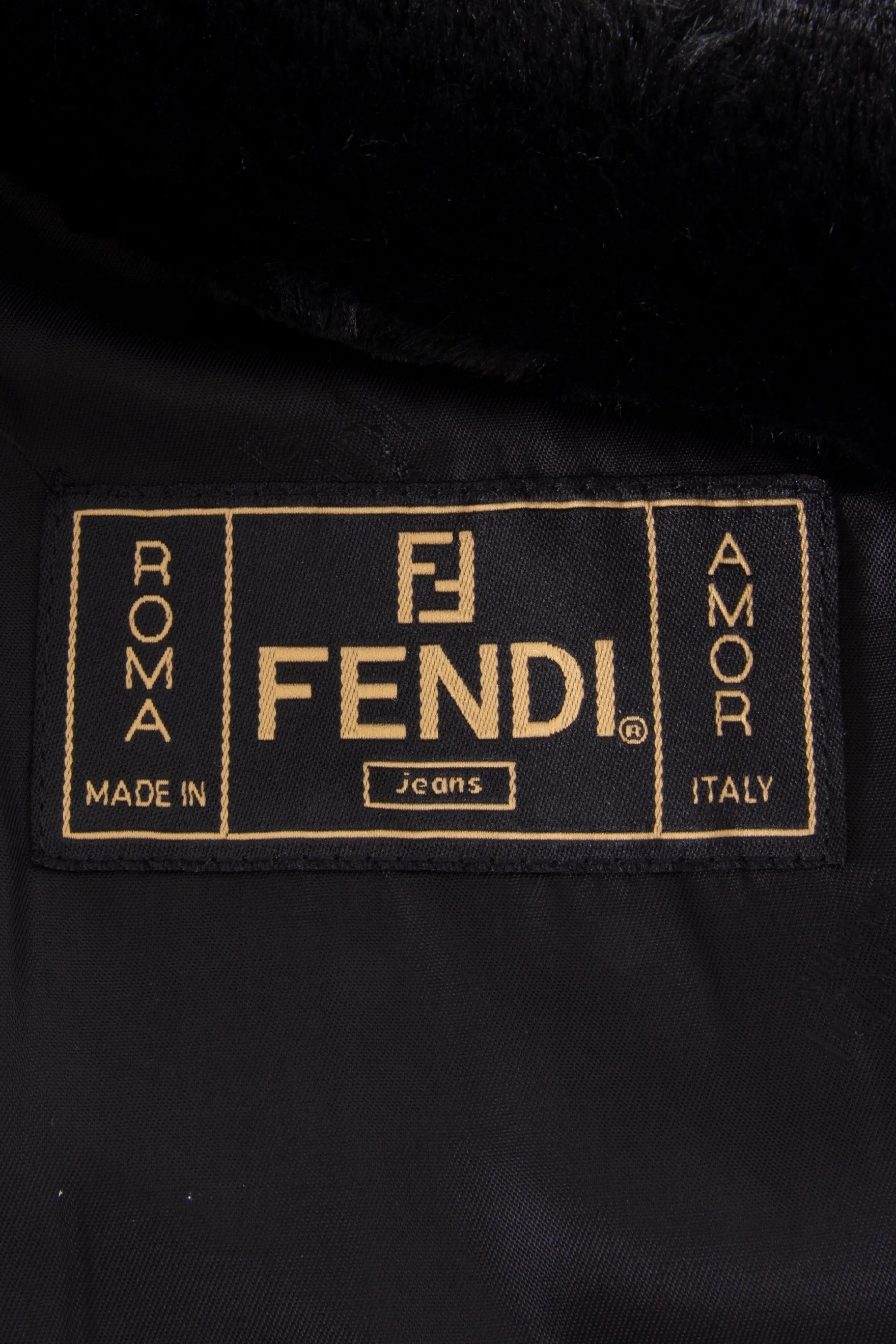 Logo Fur Coat