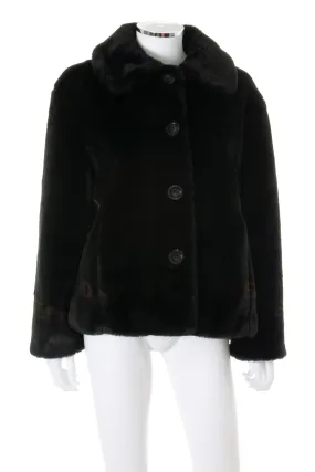 Logo Fur Coat
