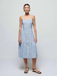 Luciana Stripe Dress
