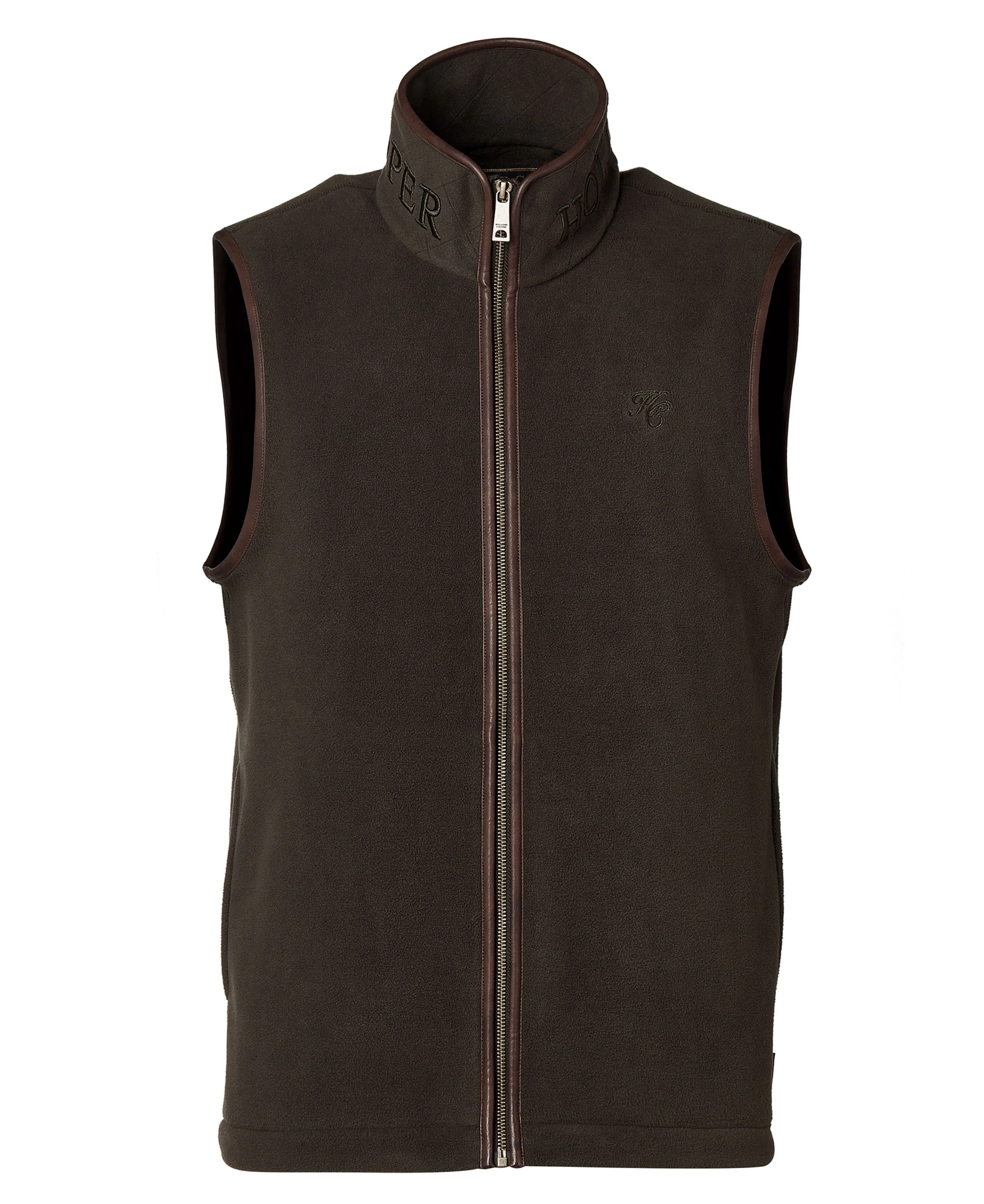 Men's Country Fleece Gilet - Khaki