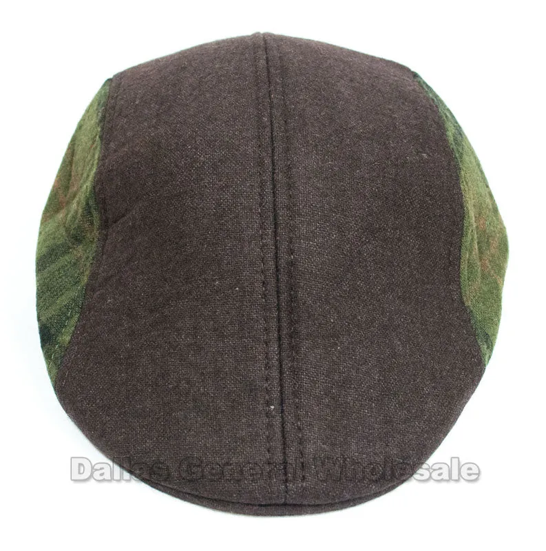 Men's Fashion Patch Newsboy Caps Wholesale