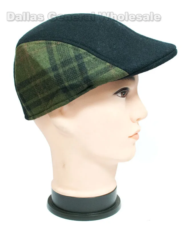 Men's Fashion Patch Newsboy Caps Wholesale
