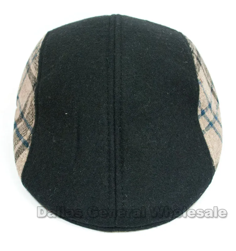 Men's Fashion Patch Newsboy Caps Wholesale