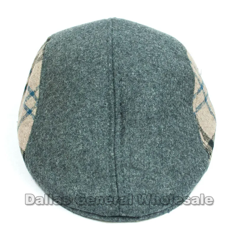 Men's Fashion Patch Newsboy Caps Wholesale