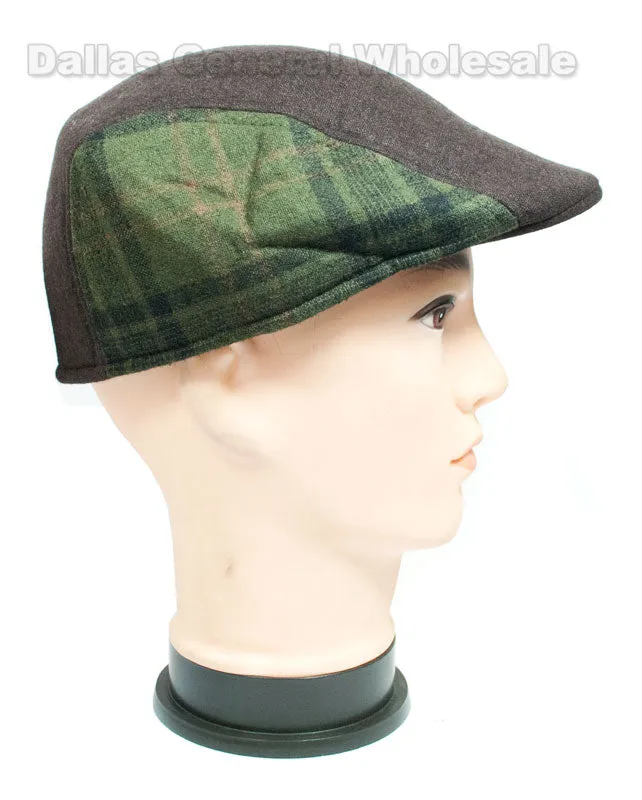 Men's Fashion Patch Newsboy Caps Wholesale