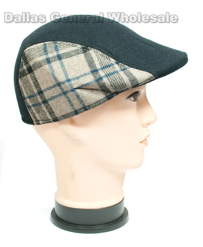 Men's Fashion Patch Newsboy Caps Wholesale