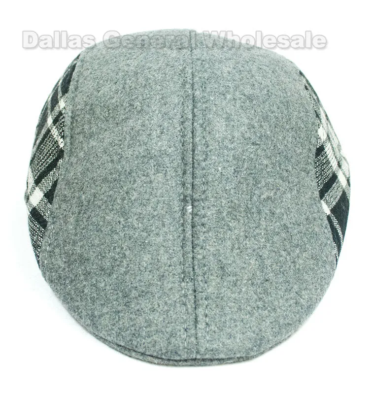 Men's Fashion Patch Newsboy Caps Wholesale