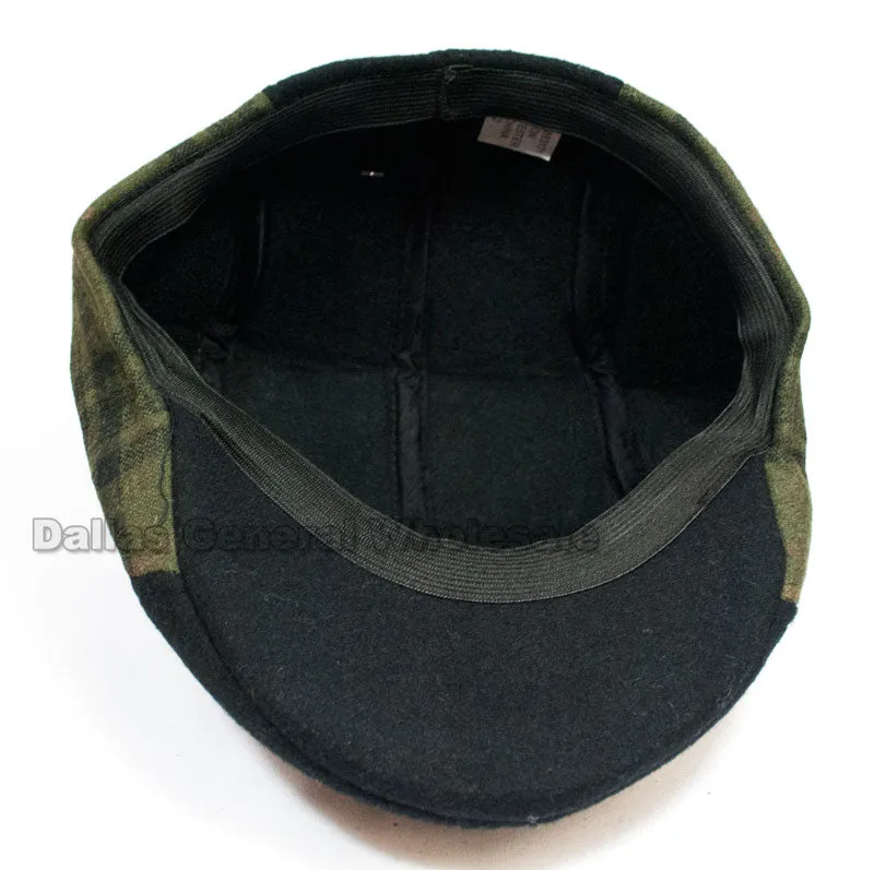 Men's Fashion Patch Newsboy Caps Wholesale