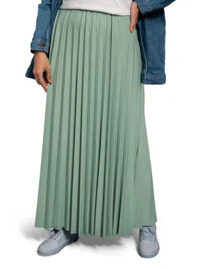 Mint green Pleated Skirt