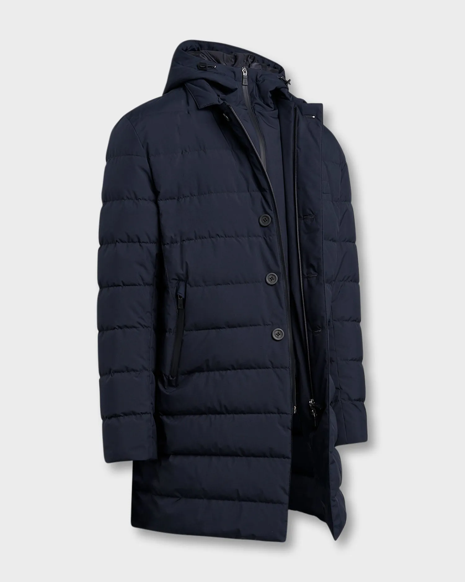 Navy Down Filled Legend Coat