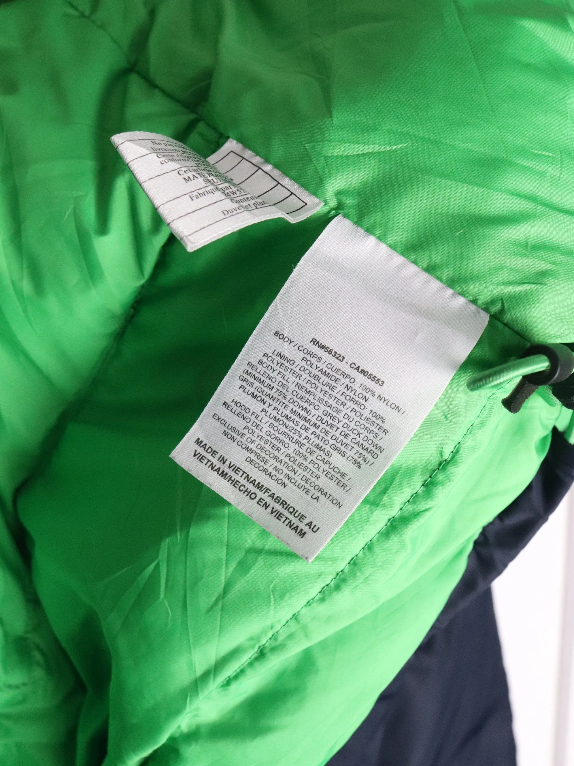 Nike Jacket Mens XL Blue Down Coat