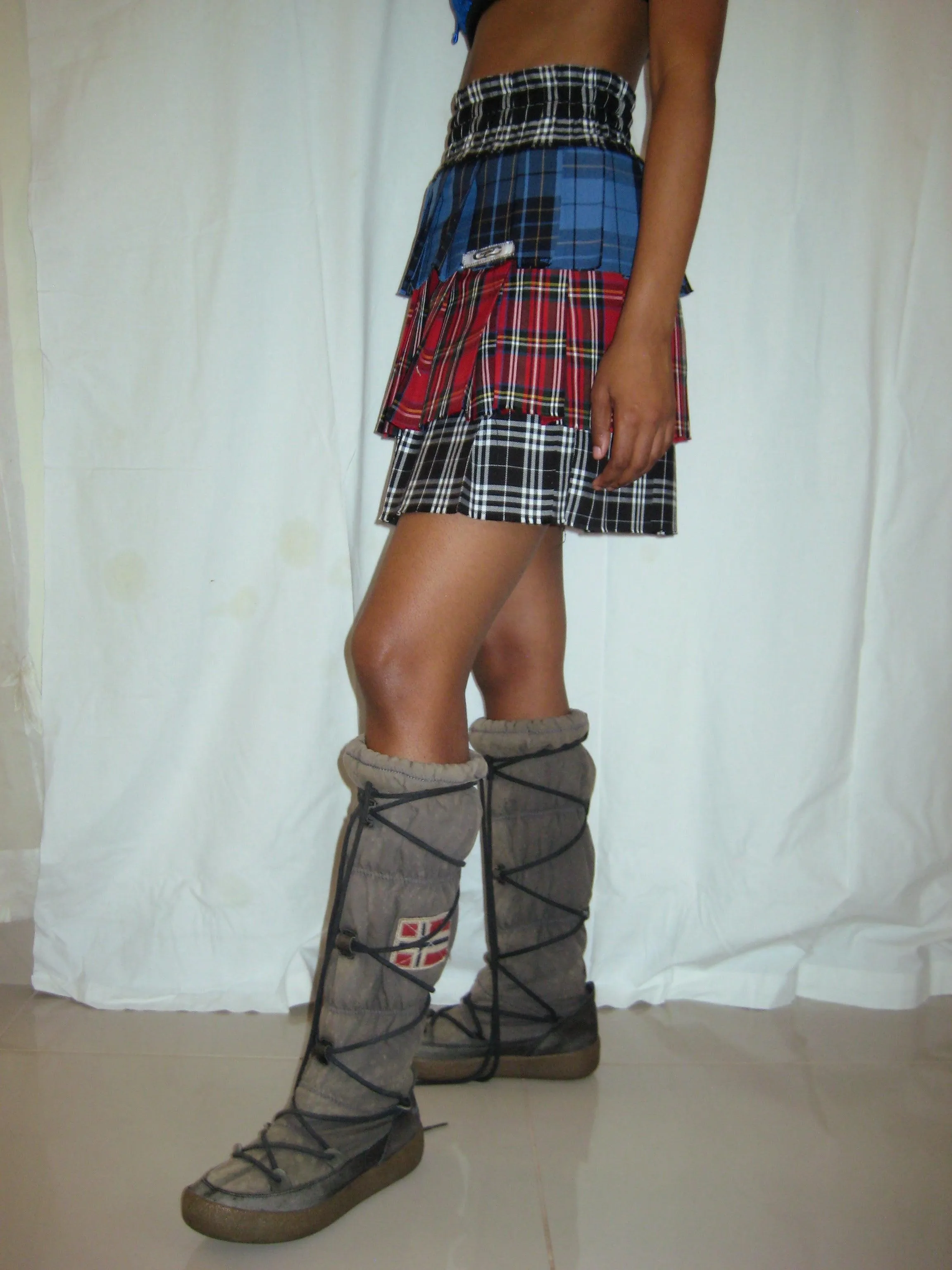 Not so formal tartan skirt