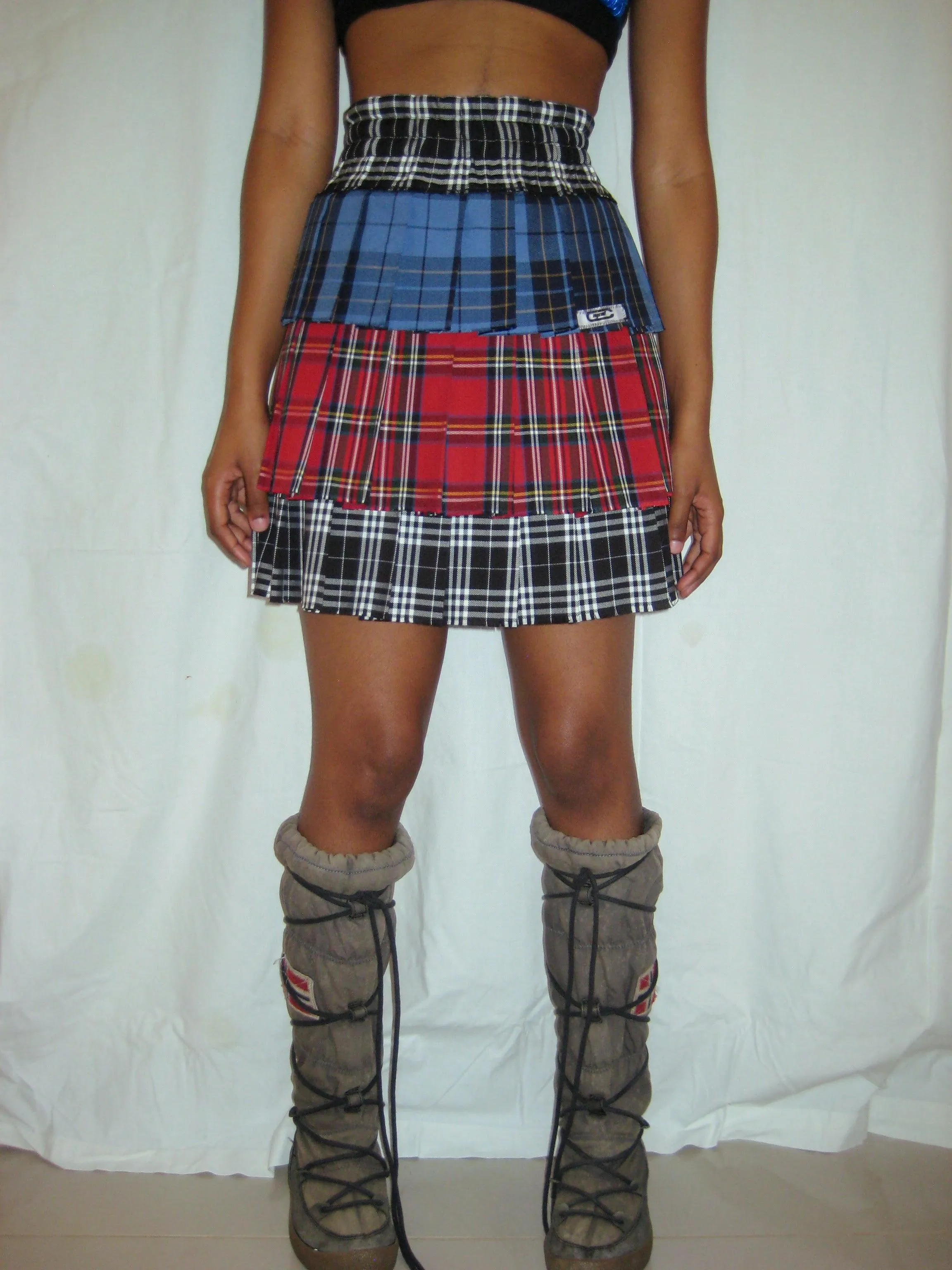 Not so formal tartan skirt