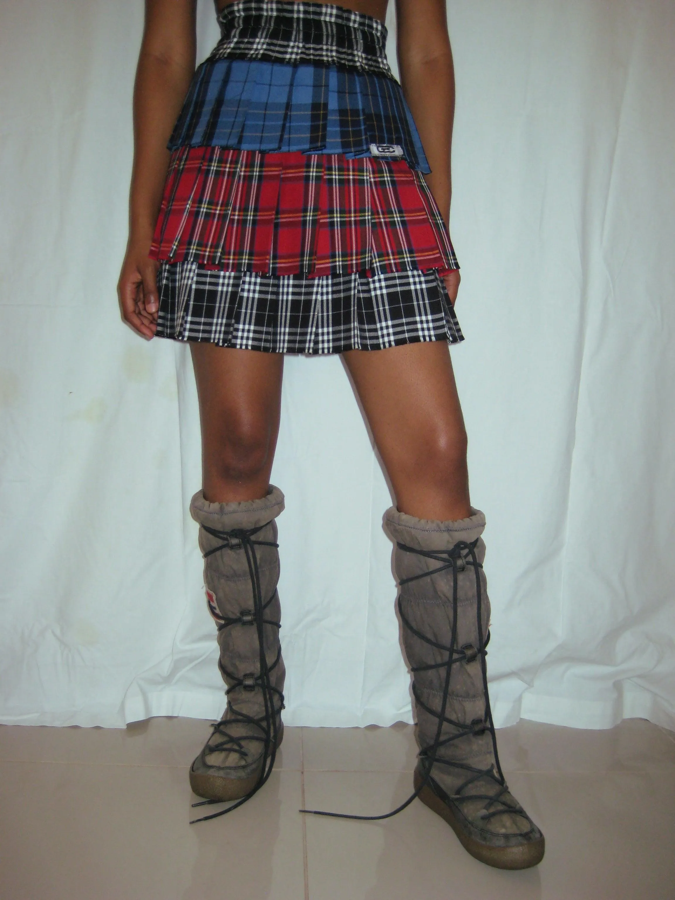 Not so formal tartan skirt