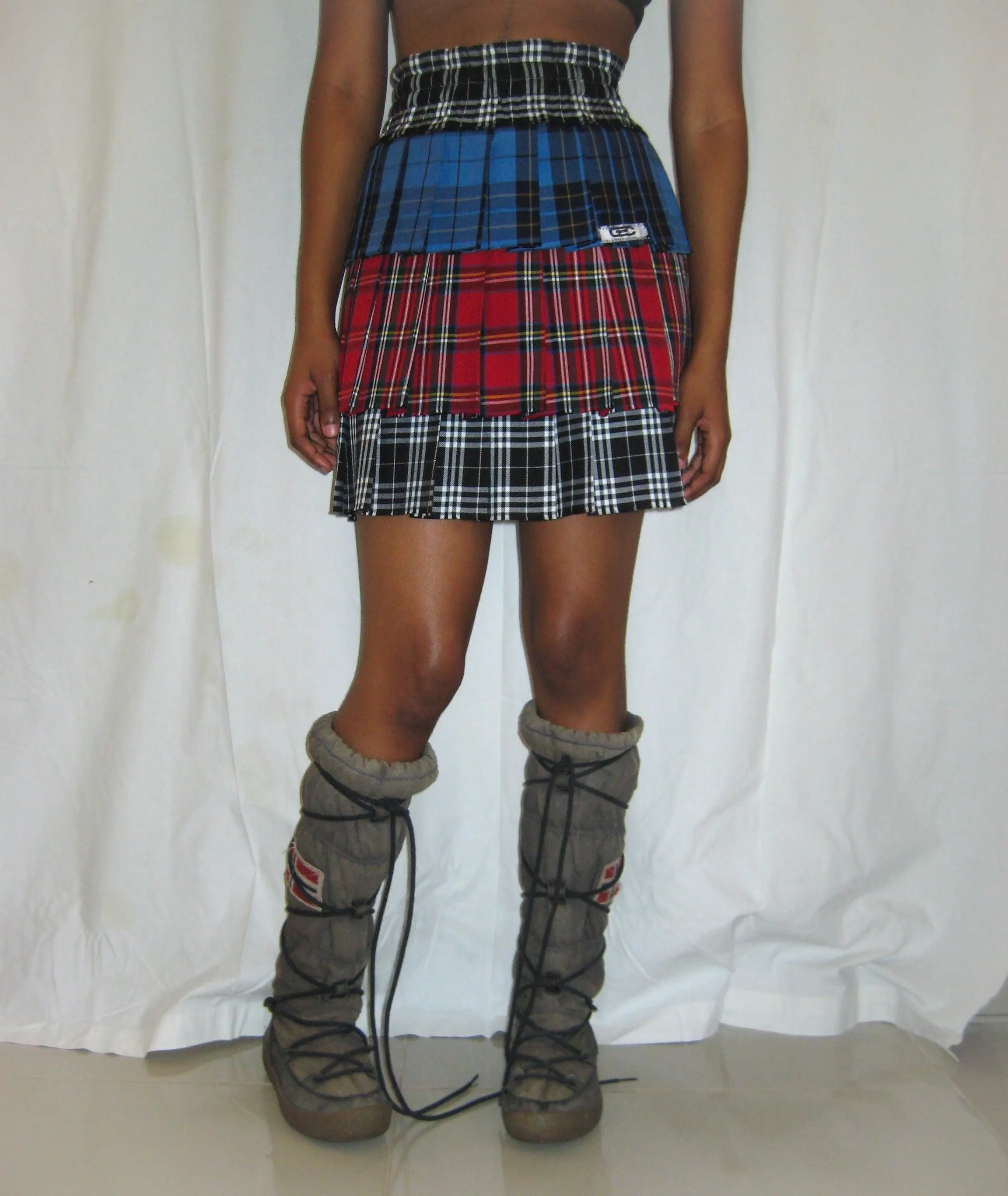 Not so formal tartan skirt