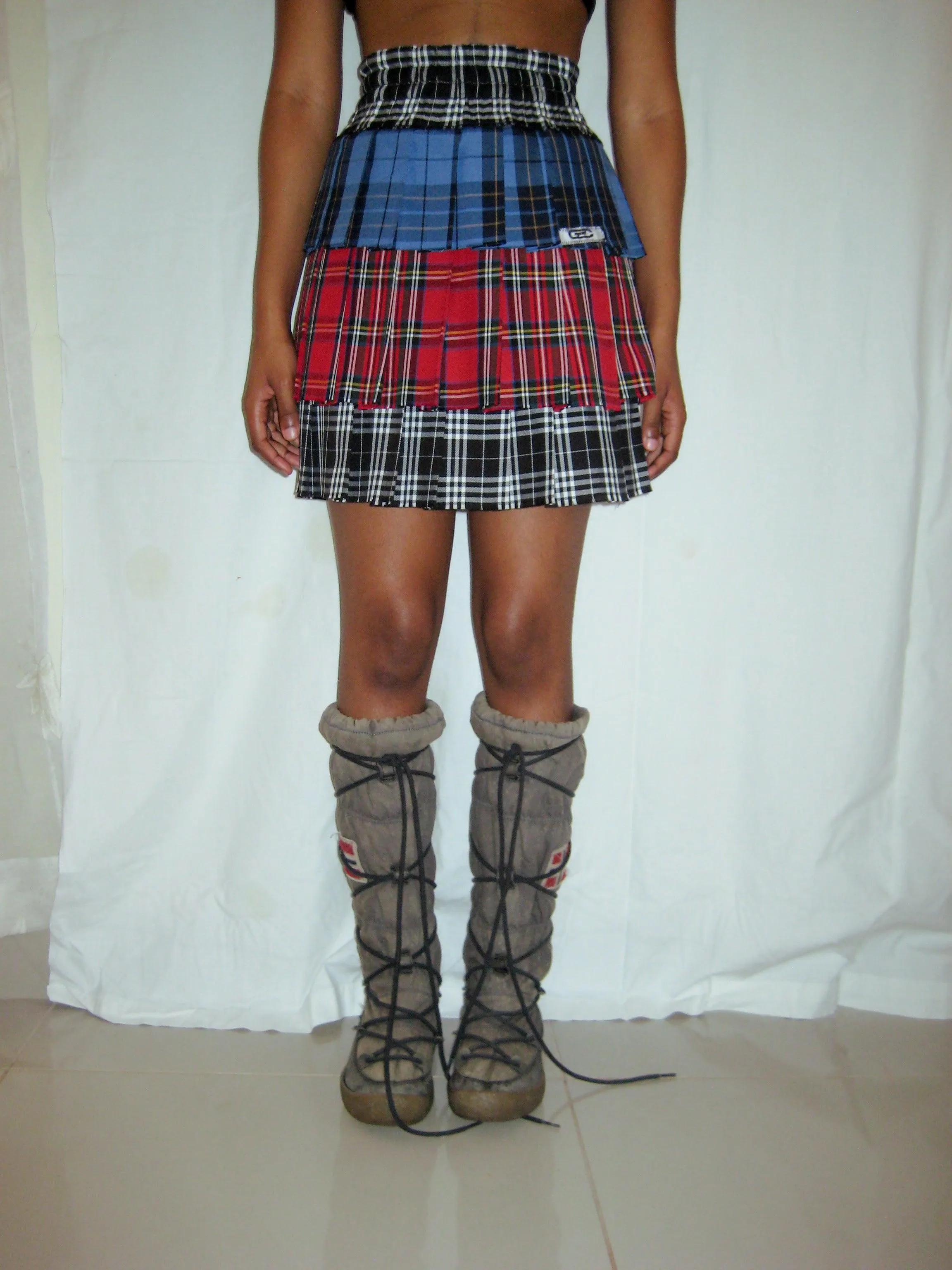 Not so formal tartan skirt