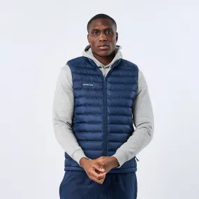 Omnitau Men's Team Sports Recycled Padded Gilet - Navy