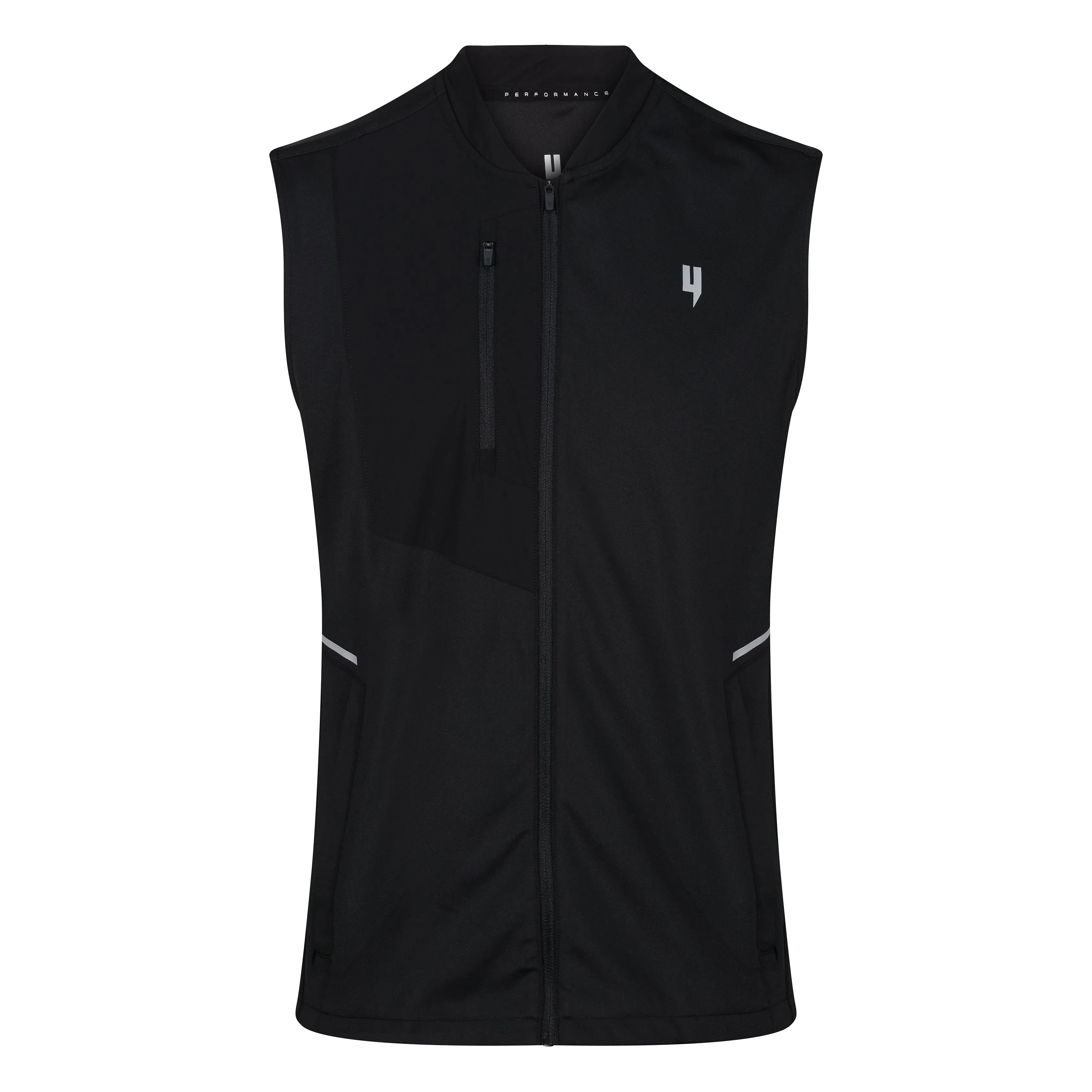 PERFORMANCE STRETCH GILET BLACK