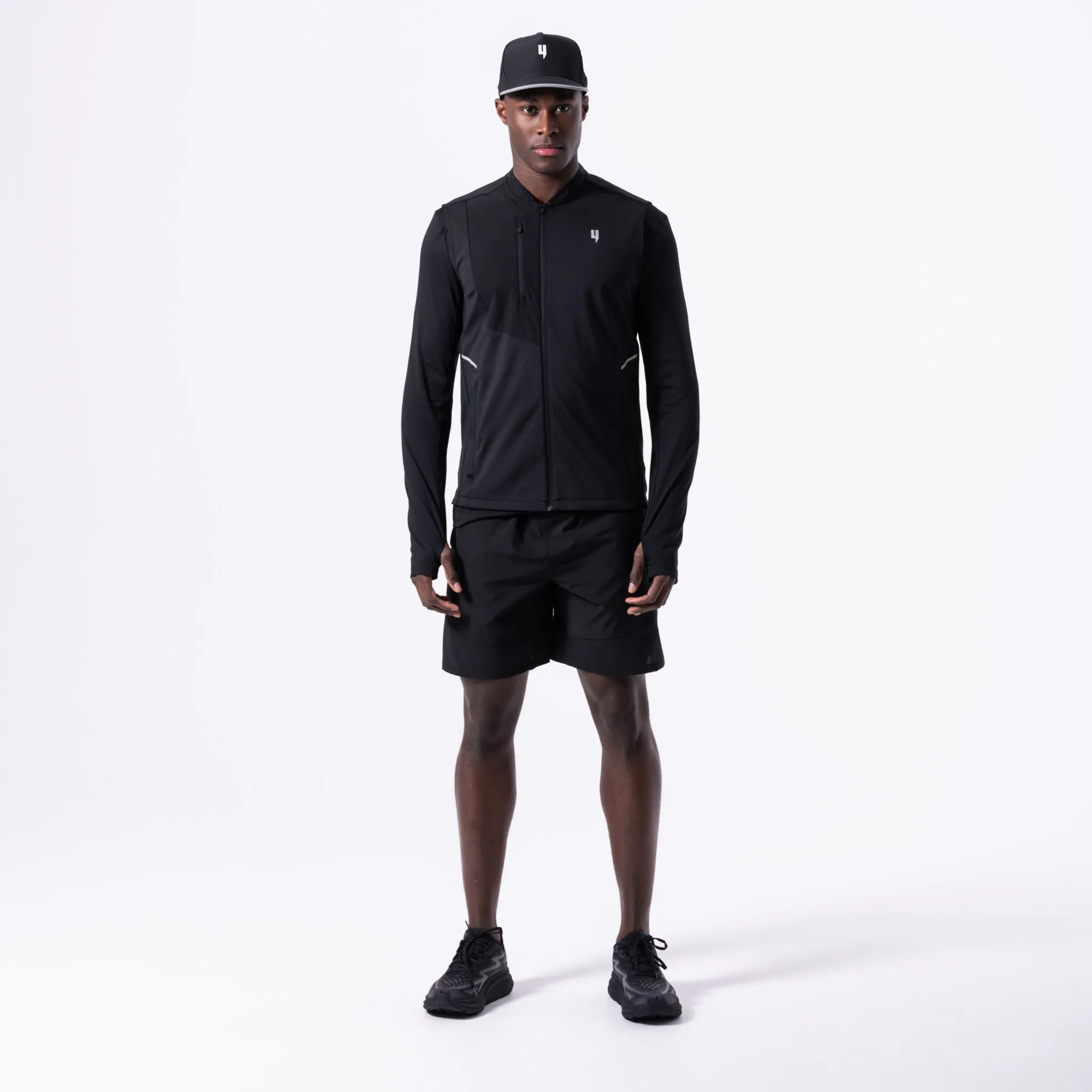 PERFORMANCE STRETCH GILET BLACK
