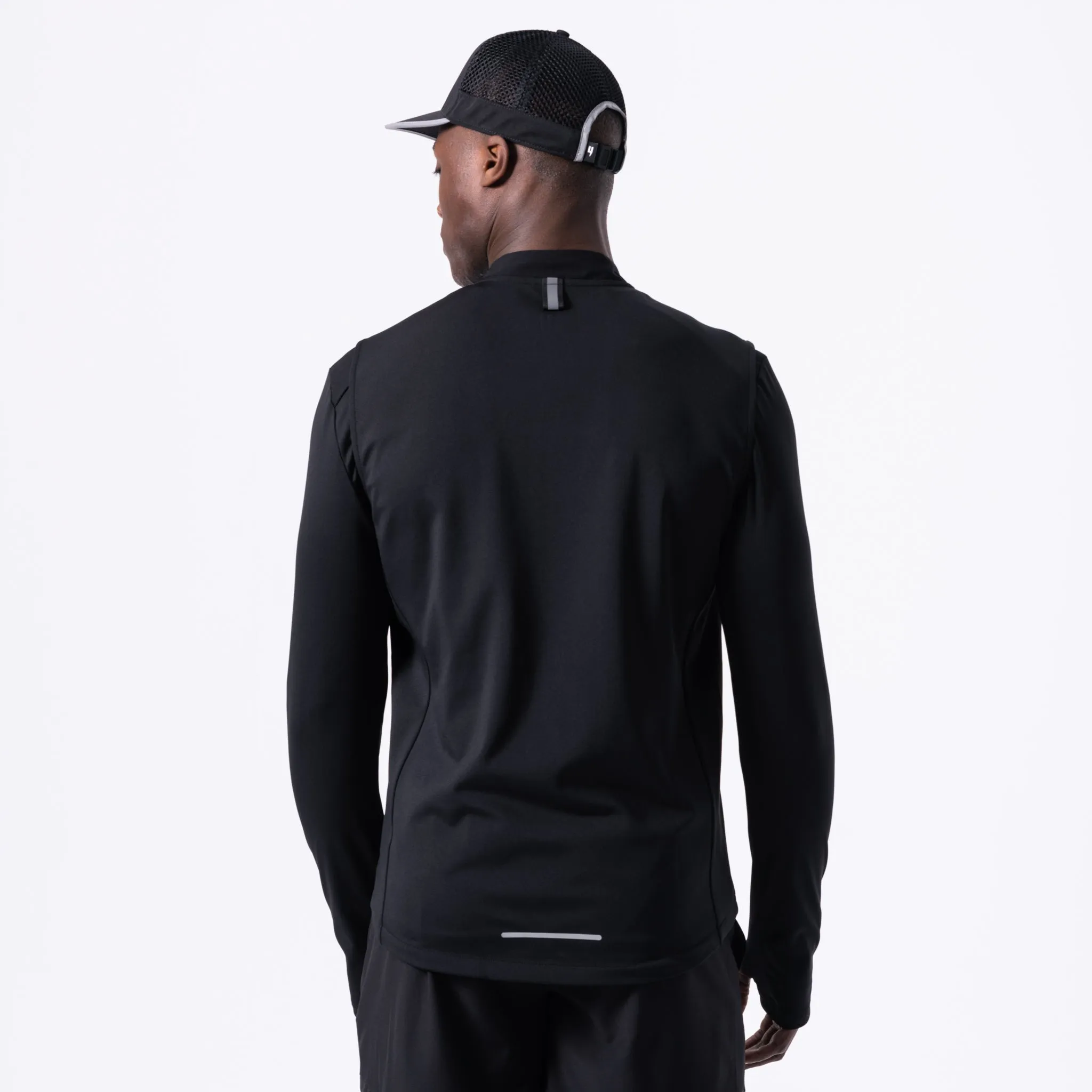 PERFORMANCE STRETCH GILET BLACK