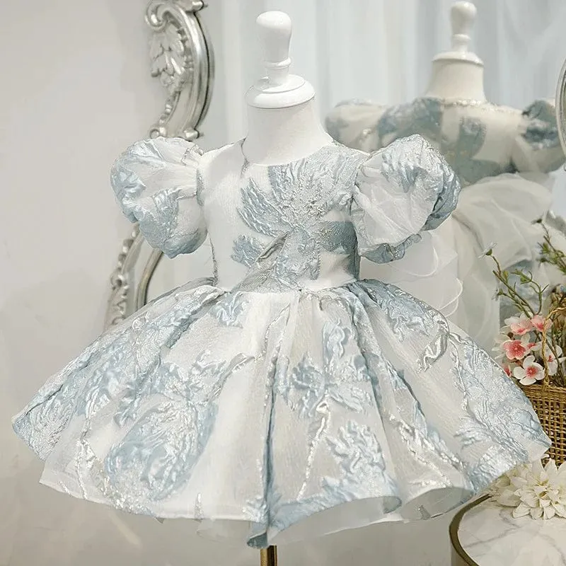 "Olivia" Elegant Brocade Dress